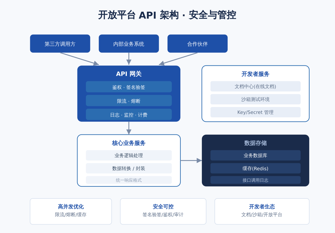 API 接口开发案例:企业数字化开放平台如何落地